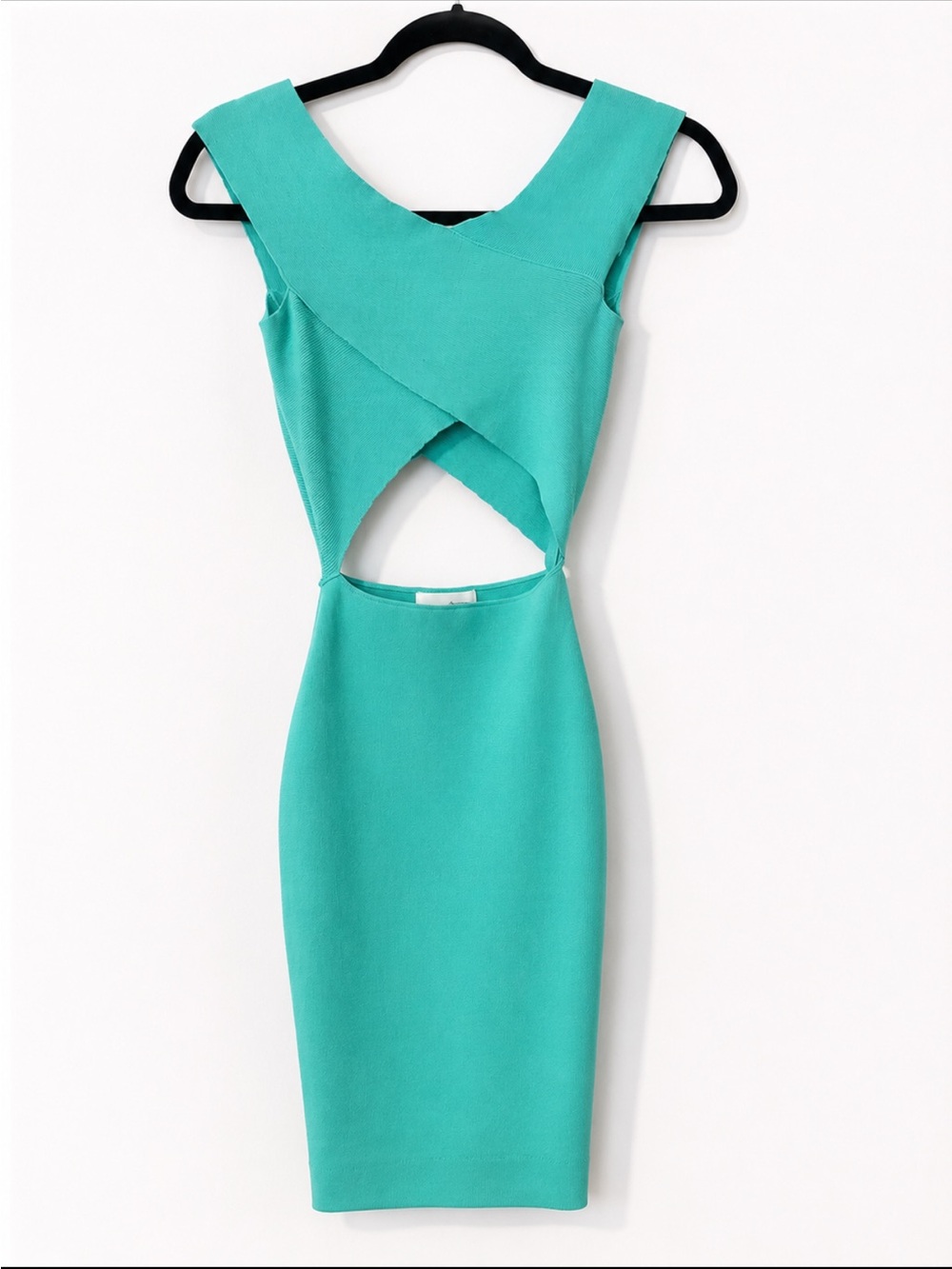 Superdown Teal Cutout Bodycon Mini Dress size XS new condition - worn once